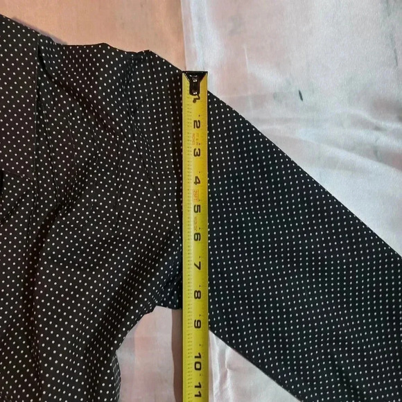 A.N.A  | Small Polka Dot Black and White Blouse - Picture 9 of 13